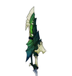 Green Dragon Hunting Blade 11