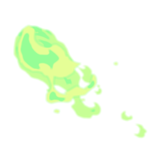 Haunting Green Flames