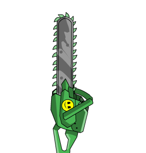 Green Sneevil Chainsaw