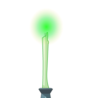 Dual Green Candles