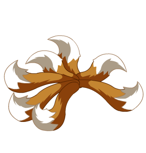 7-Tailed Fox Tail