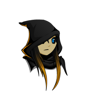 Hollowborn Reaper's Hood + Locks