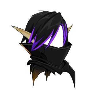 Hollowborn Assassin's Locks + Scarf