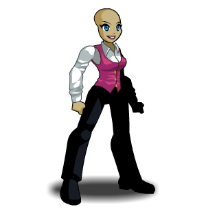 Pink Bellhop Minion male