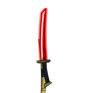 Blood Ranger Sword and Sheath