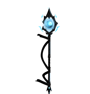 Hollowborn Cryomancer's Staff