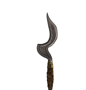 Curved Battle Keris