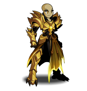 Gilded Drakkar Knight male