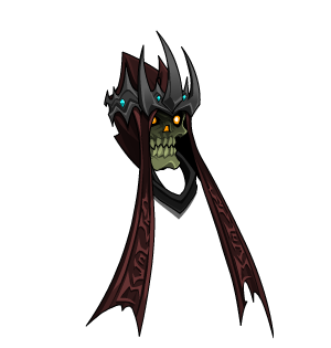 Enchanted Lich Hood and Crown