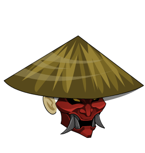 Blood Samurai Hat