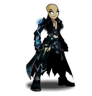 Digital Dark Caster Armor male