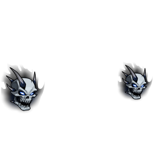 Dark Caster's Skulls cape