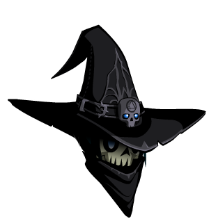 Eternal Undead Wizard's Skull