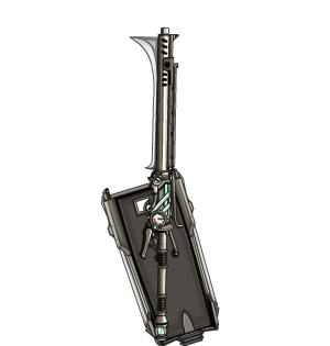 Bladed Cannon and Shield