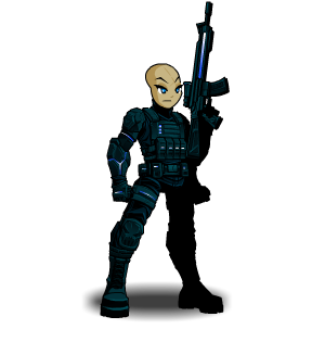 Armed Underworld Dark Ops male