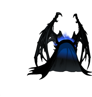 Ancient Underworld Winged Cape