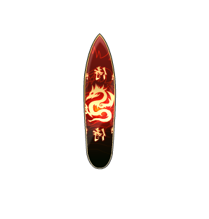 Dire Dragon Surfboard