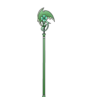 Clover Staff of Garden